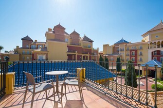 terraza Apartamento Superior en Iberostar Málaga Playa