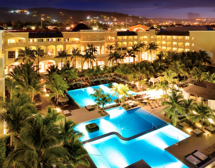 Iberostar Grand Rose Hall Aerial Pool View