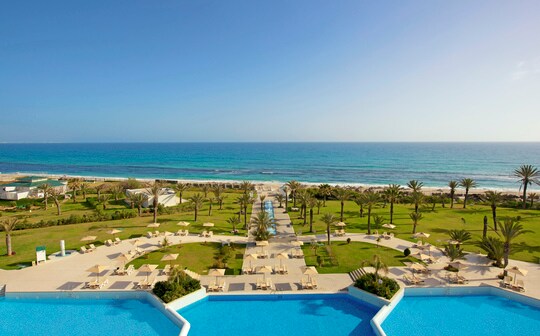 a resort near the water
