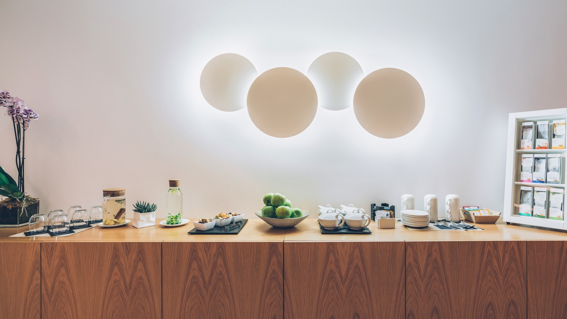 um contador de cozinha